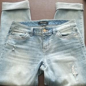 WHBM Straight Leg Crop jeans